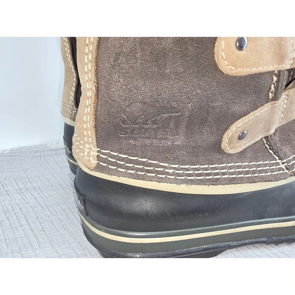 Sorel Joan of Arctic Brown Waterproof Winter Snow Boots NL1540-051 Womens 8